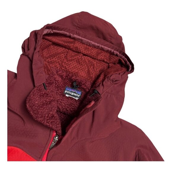 PATAGONIA Vintage Y2K Designer Outdoor Shell Windbreaker Red Jacket Mens Small - Picture 3 of 10